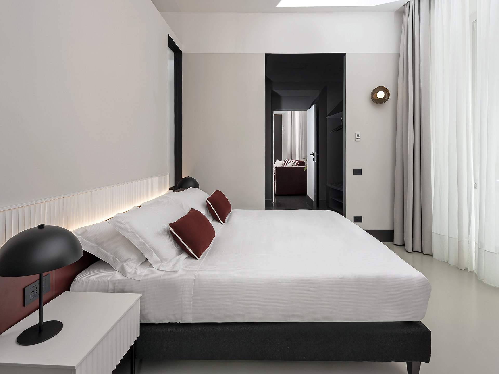 suite queen idromassaggio letto